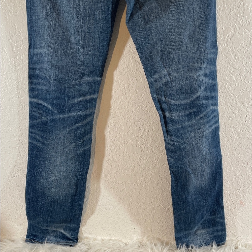AMERICAN EAGLE AE AirFlex+ Distressed Skinny Jeans Size 29x32 - Picture 6 of 10